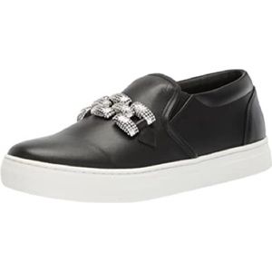 Marc Jacobs Black Mercer Chain Link Skate Sneakers